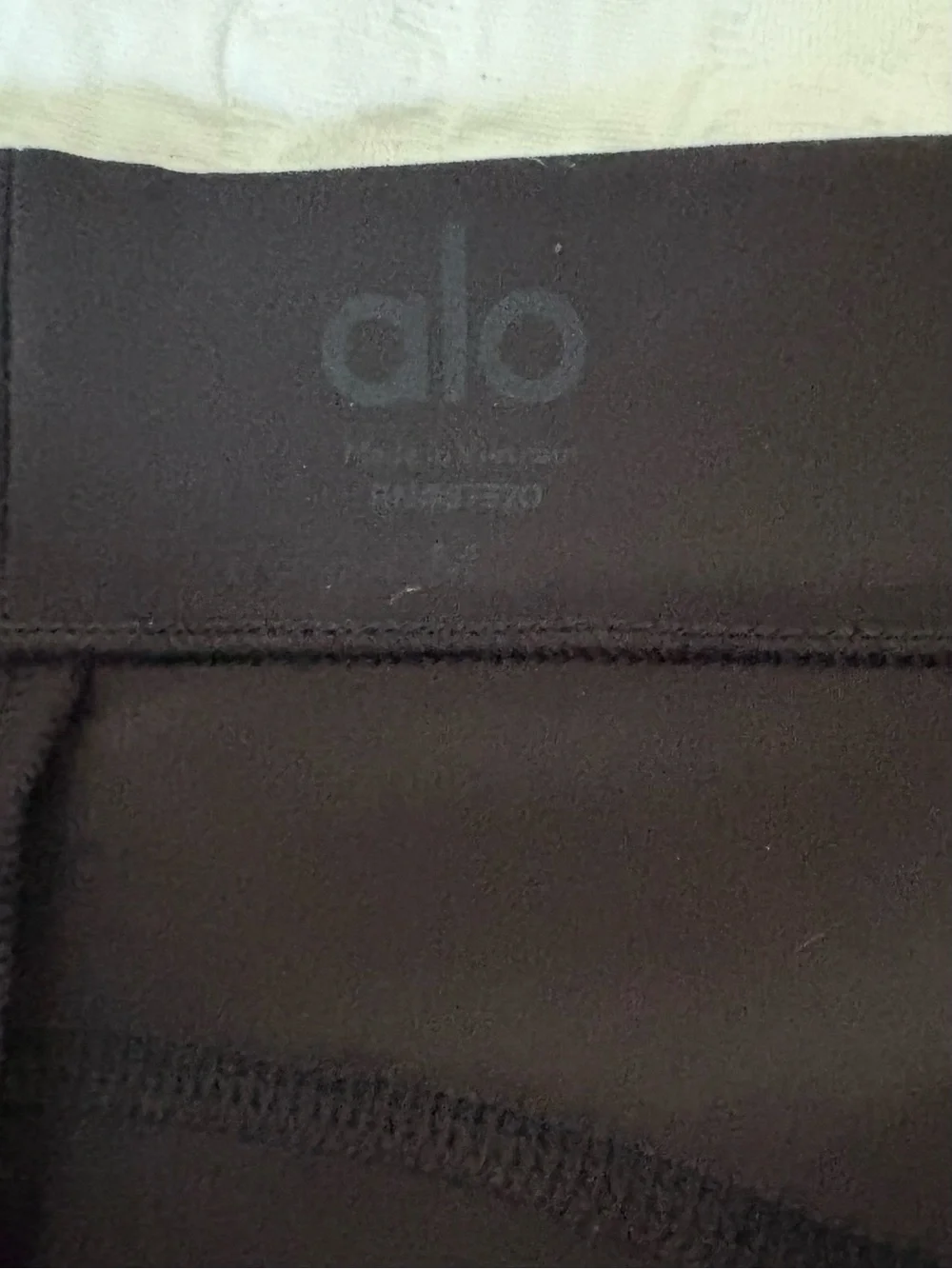 Alo Yoga High Waist 4 Pocket Utility Legging Black Sz Medium